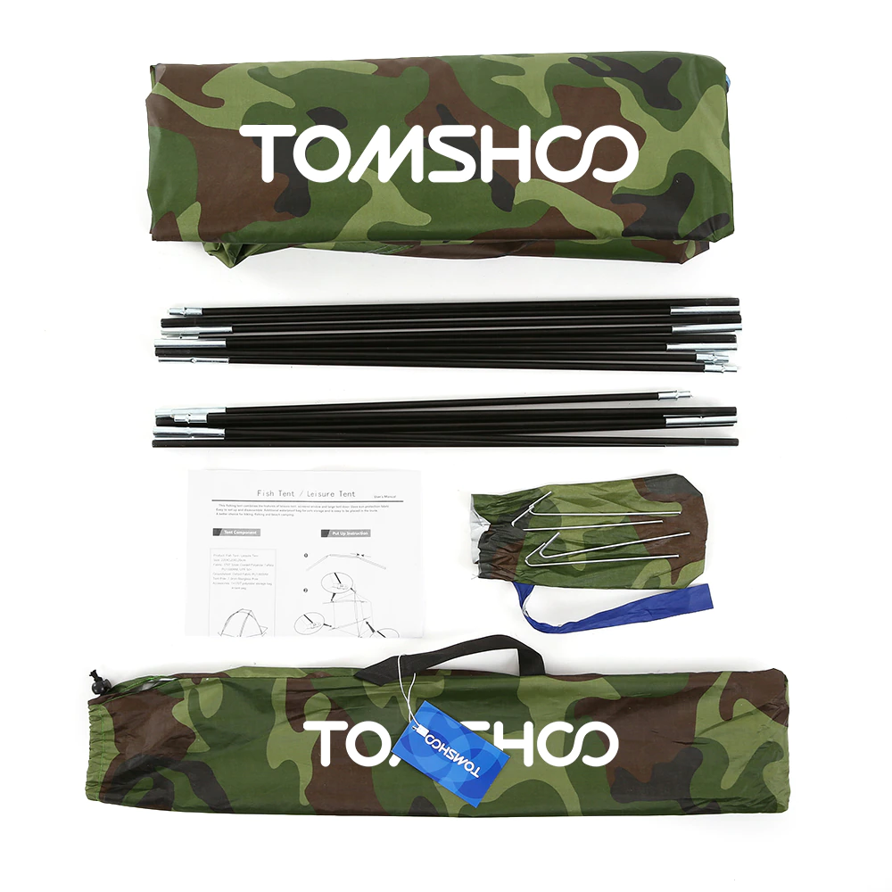 Cheap Goat Tents Tomshoo Beach Tent Sun Shelter Outdoor Sports Sunshade Tent for Fishing Picnic Beach Park UV protective Ultralight Travel Tent Tents 